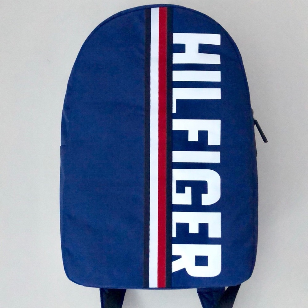Tommy Hilfiger Marine Blue Flag Stripe Backpack